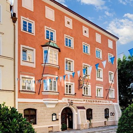 Altstadt- Und Businesshotel Pfaubraeu - Brauereigasthof - Fruehstuecksbuffet - Kostenfreie Radgarage - Hunde Willkommen Trostberg an der Alz Eksteriør billede